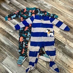 Fleece Footie Pajamas